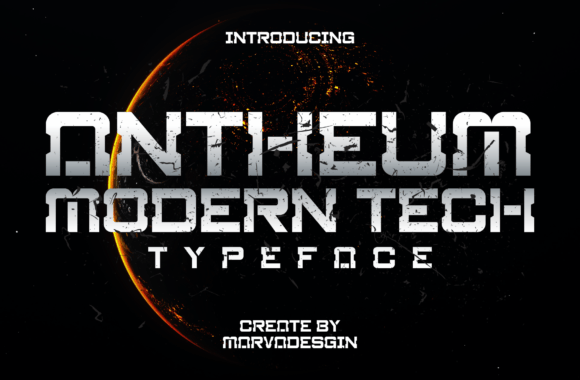 Antheum Font for a Modern Business Look