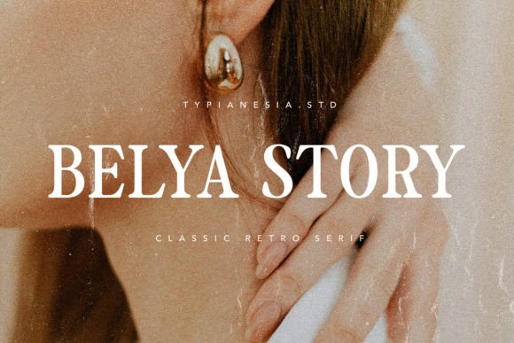 Belya Story: A Stylish Serif Font for Modern Branding