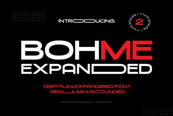Bohme Expanded: A Modern Font for Strong Branding