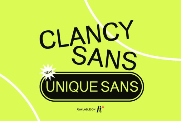 Clancy: A Modern Sans Serif Font for Branding Projects