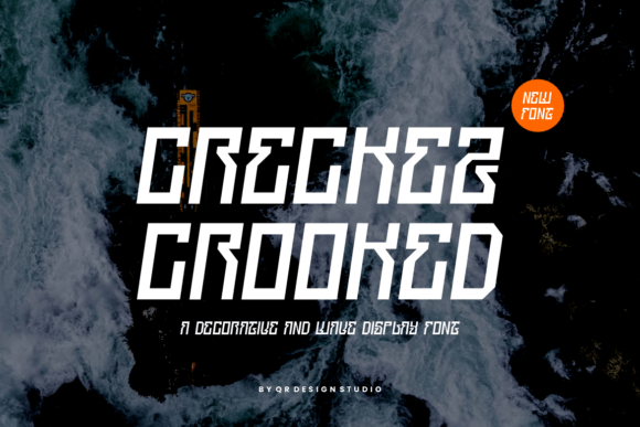 Creckez Crooked: A Unique Font for Your Brand’s Visual Identity