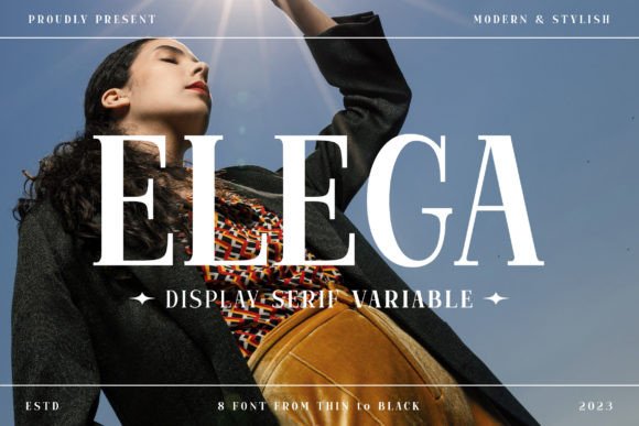 Elega: A Sophisticated Serif Font for Your Brand