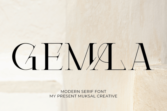 Gemala Serif Font for Handmade Creations