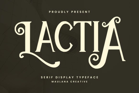 Lactia Serif Font for Modern Web Design