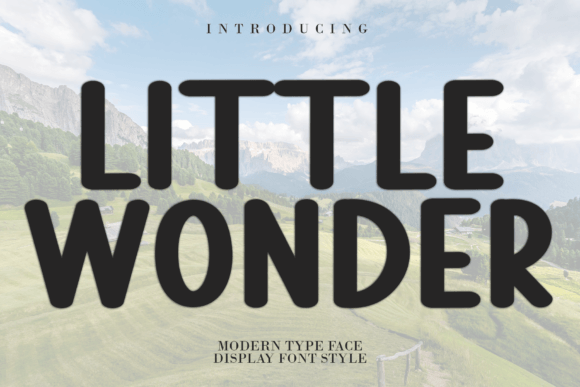 Little Wonder: A Modern Sans Serif Font for Editorial Design
