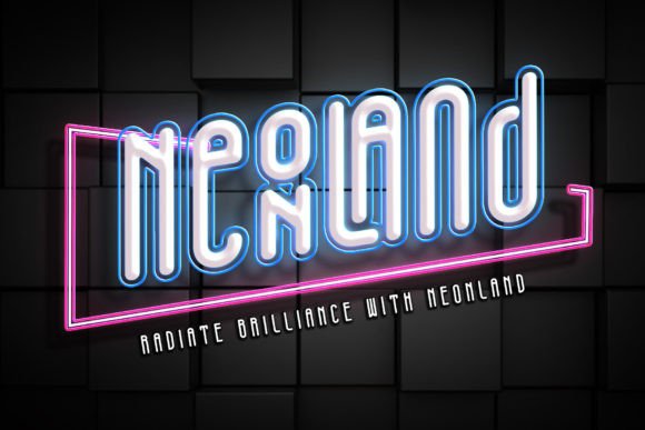 Neonland: A Vibrant Font for Modern Branding