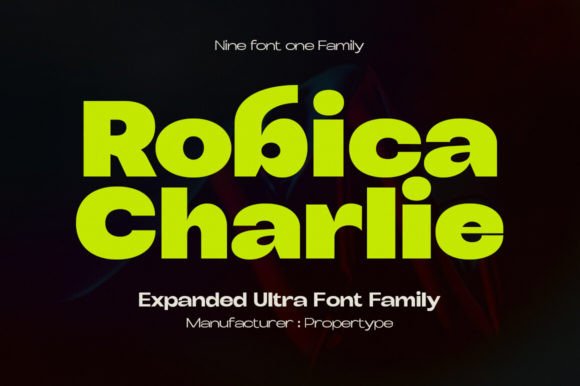 Robica Charlie: A Bold Serif Font for Digital Branding