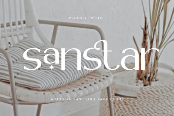 Sanstar: A Modern Sans Serif Font for Handmade Creations