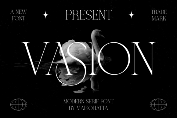 Vasion Serif Font for Handmade Creations